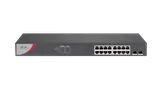 Switch NS-0518P-125 16 ports Gigabit Unmanaged PoE (1/2)