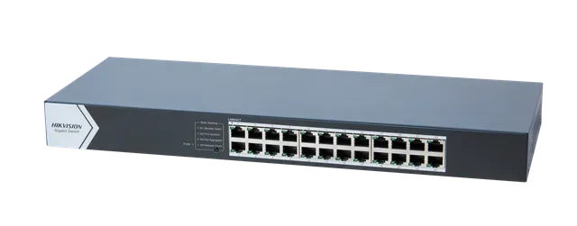 DS-3E0524-E 24-Port Gigabit Unmanaged Switch | cameraworld.eu DS-3E0524-E 24-Port Gigabit Unmanaged Switch