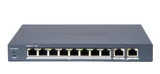 Switch DS-3E0310P-E/M(B) PoE 8 ports Fast Ethernet Unmanaged (1/2)
