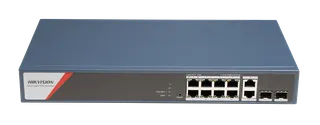 Switch DS-3E1512HP-SI-8P2T2F 8 Ports GbE PoE