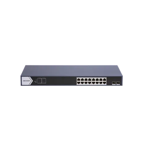 Switch DS-3E0518P-E/M(B) Unmanaged 16 Port Gigabit PoE