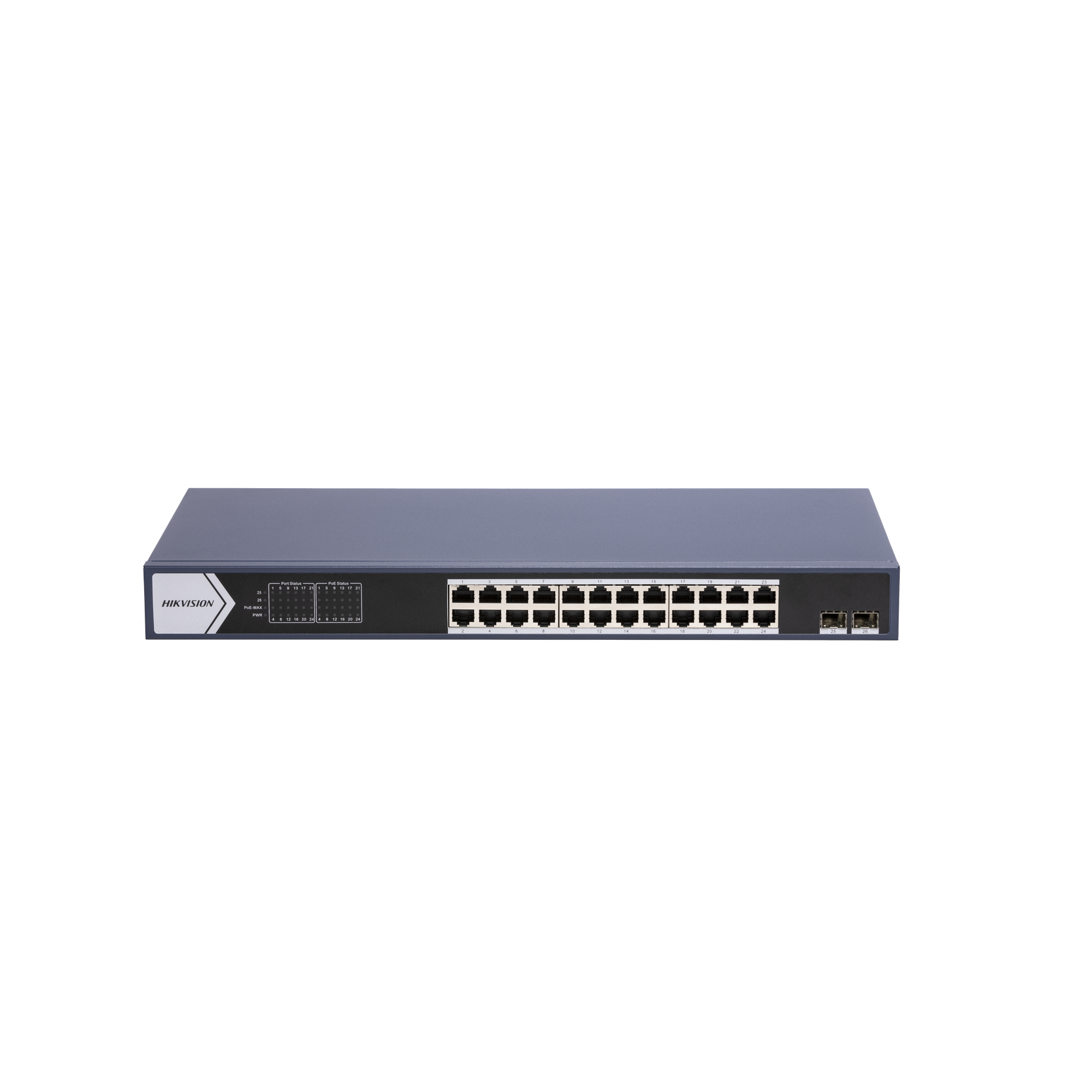 Switch DS-3E0526P-E/M(B) 24-port Unmanaged PoE