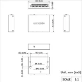 Repeater PoE Gigabit 1000Mbps DS-3E0505P-E/R (2/2)