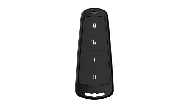 Remote Control DS-PKFS-4(868M) 2-way Wireless 868MHz Black