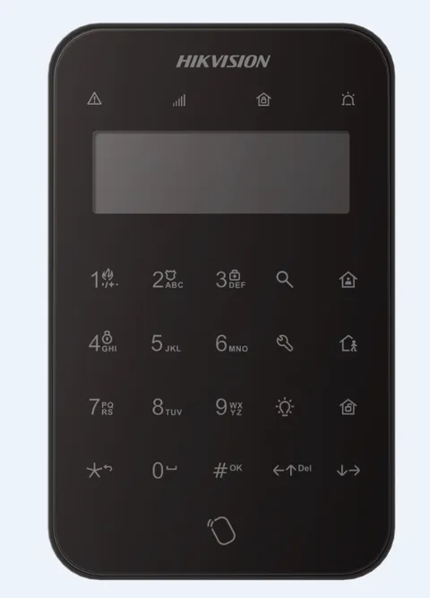 LCD keypad DS-PK1-LT-WE black