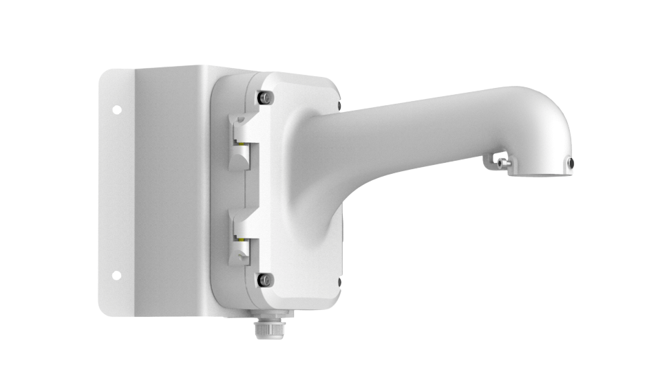 Corner Mount DS-1604ZJ-corner for Pan-Tilt Cameras, White