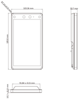Face Recognition Terminal DS-K1T672MW 7" 2MP (2/2)