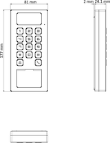 Kulunvalvontalaite DS-K1T502DBWX (4/4)