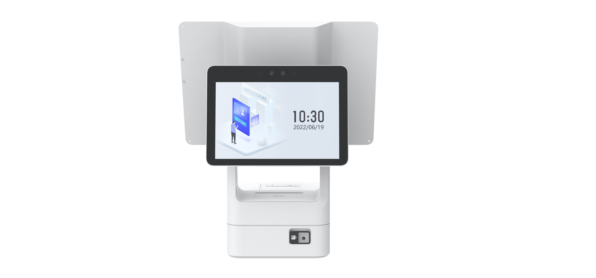 Visitor Terminal DS-K5033TMW-D 15.6″ + 10.1″ MinMoe Android 11