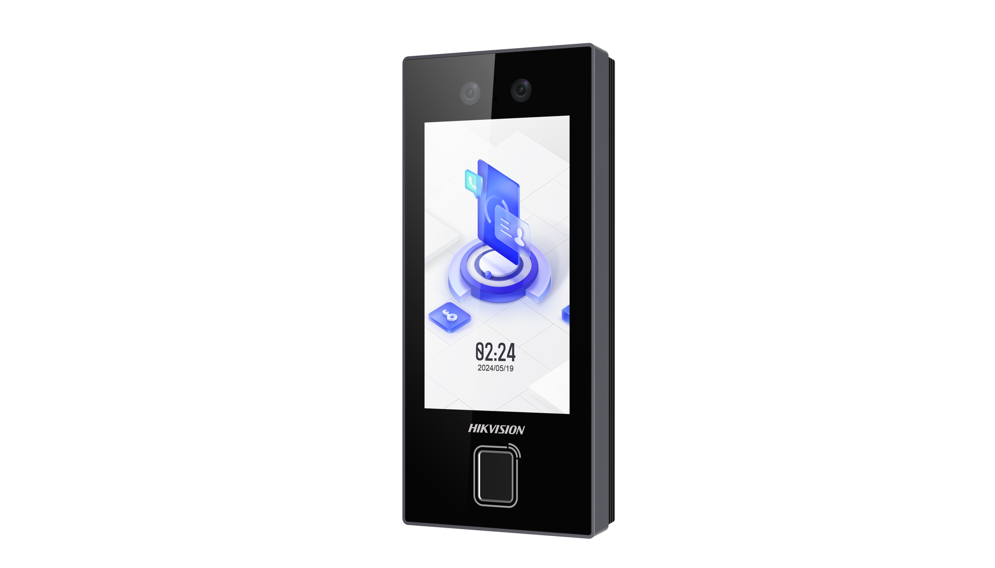 Face Recognition Terminal DS-K1T344MBFWX-E1 2MP 4.5" LCD IP65 PoE