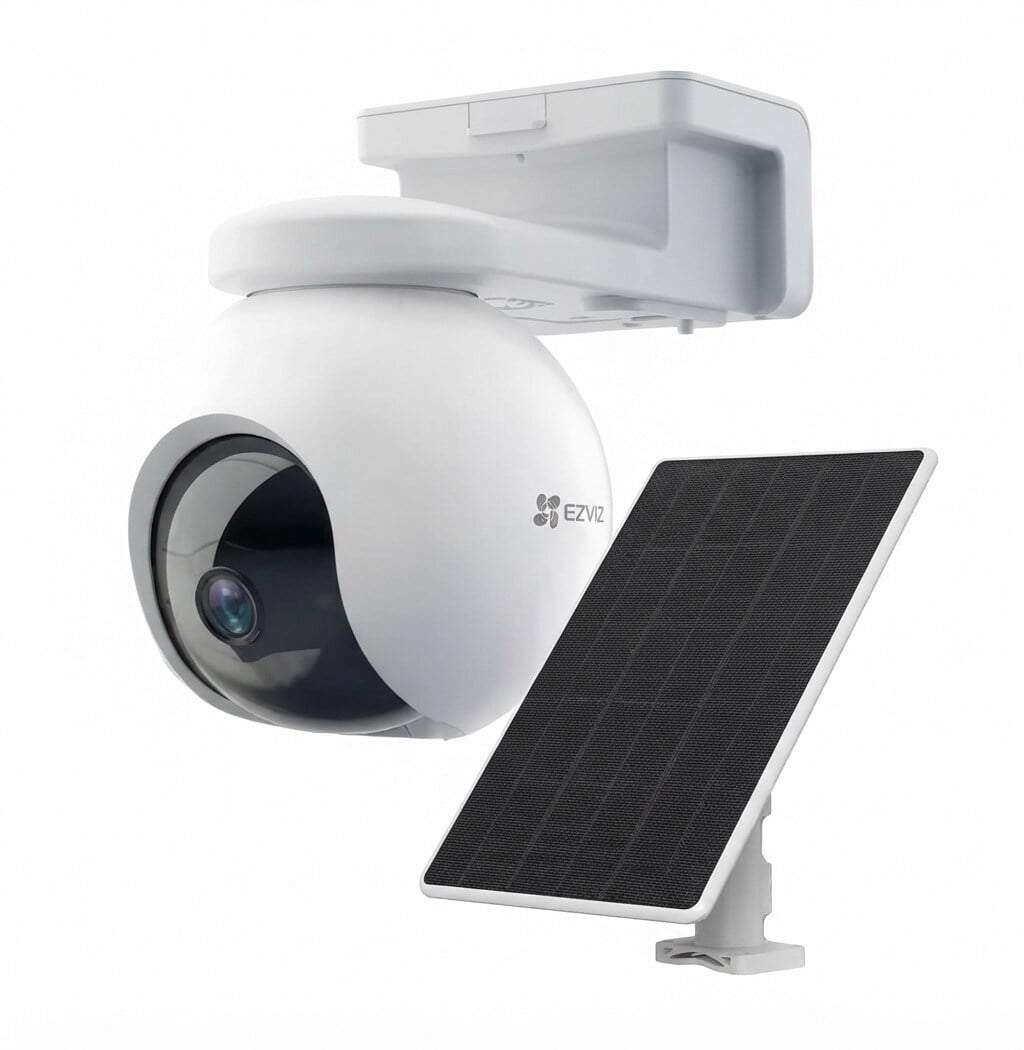 PT camera EB8 8MP Pro 4G+WiFi with battery outdoor with 8W with solar panel
