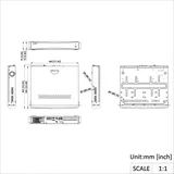 NVR Recorder iDS-7732NXI-M4/16P/X 32-channels 1.5U 16 PoE 8K DeepinMind Black (2/2)