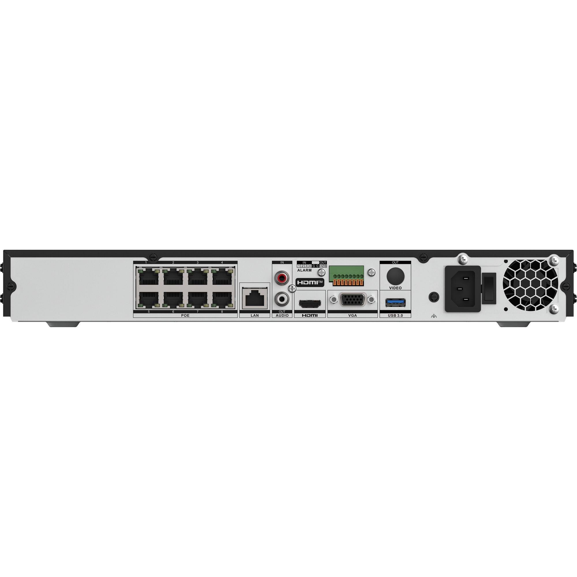 NVR DS-7608NXI-I2/8P/Vpro 8-kanaler 1U 8 PoE