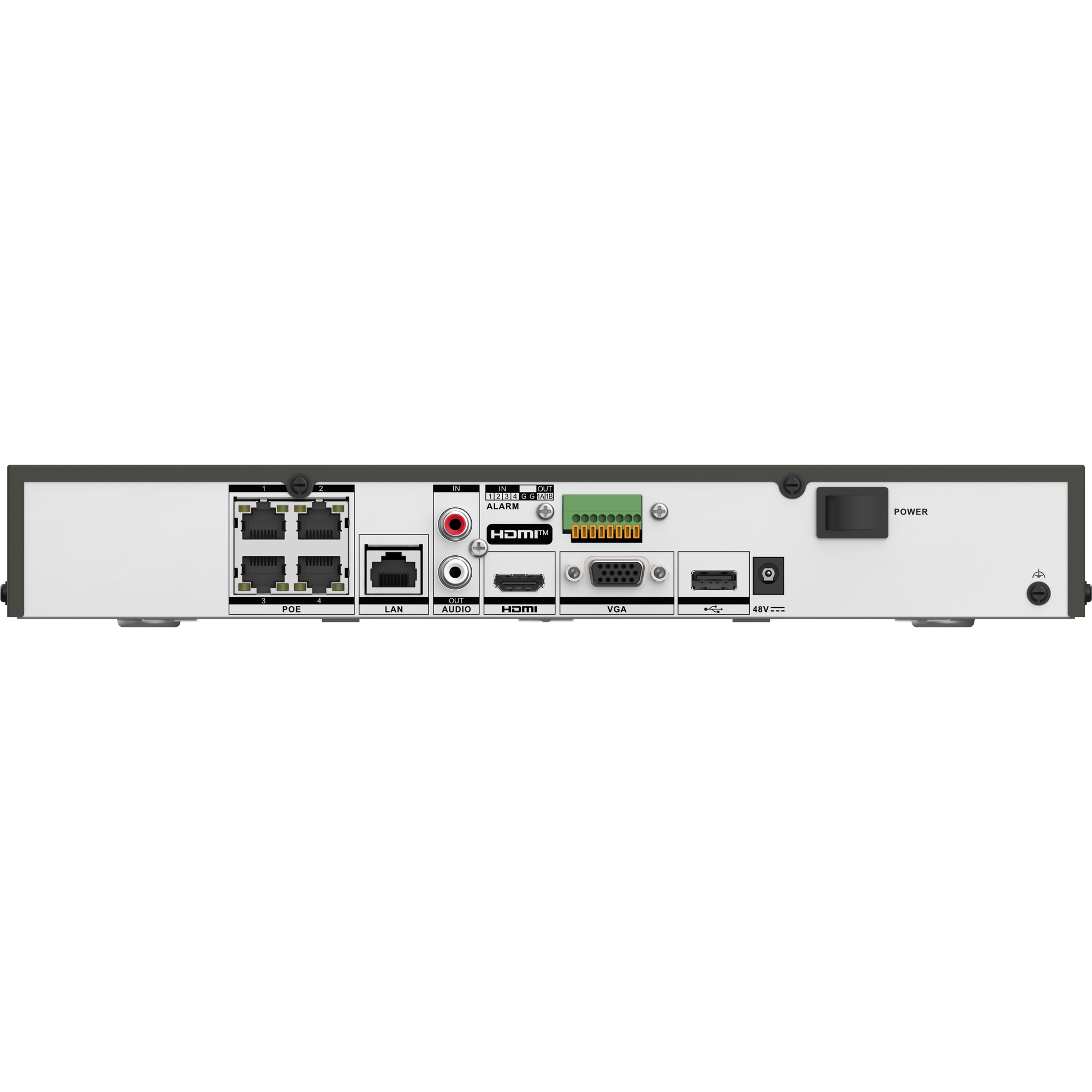 NVR DS-7604NXI-K1/4P/VPro 4 channels 1U 4 PoE VPro