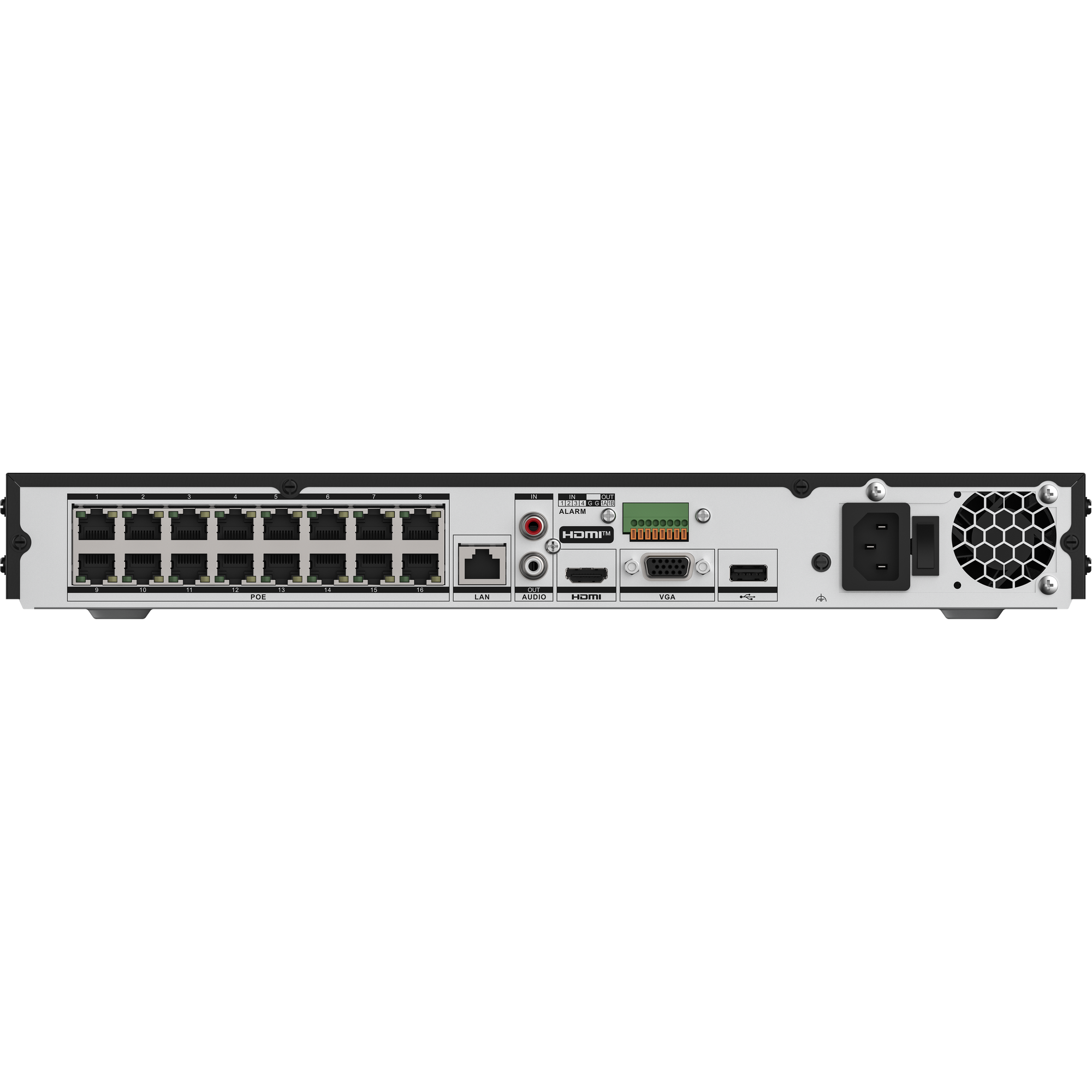 NVR DS-7616NXI-K2/16P/VPro 16 channels 1U PoE
