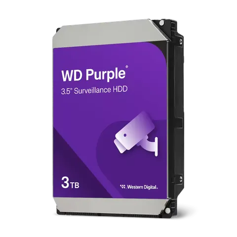 HDD WD34PURZ Purple 3TB SATA 6Gb/s 24/7 operation