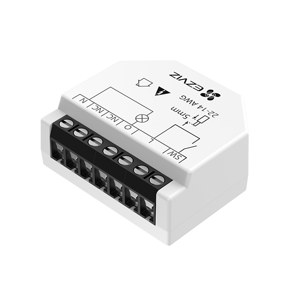 EZVIZ T35-WD 1-Channel WiFi Relay + Dry Contacts