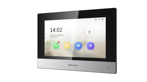 DS-KH6320Y-WTPE2 Intercom Monitor 7" Touchscreen 2-Wire Plastic