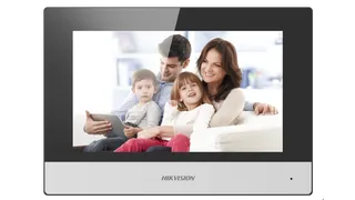 IP call panel DS-KH6320-WTE1 7" KH6 series black-grey