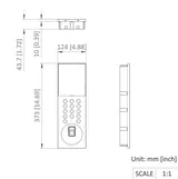 Intercom Door Station DS-KD9203-ME6 4.3" LCD (4/4)