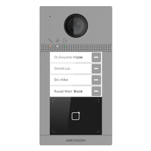 Door Station DS-KV8413-WME1(C)/Flush 2MP 4 Channels 4 Buttons | cameraworld.eu Door Station DS-KV8413-WME1(C)/Flush 2MP 4 Channels 4 Buttons