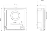 Call panel DS-KD8003-IME1(B) 1 button (4/4)