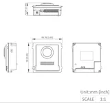 Intercom Door Station DS-KD8003Y-IME2/NS 2MP 2-Wire (4/4)