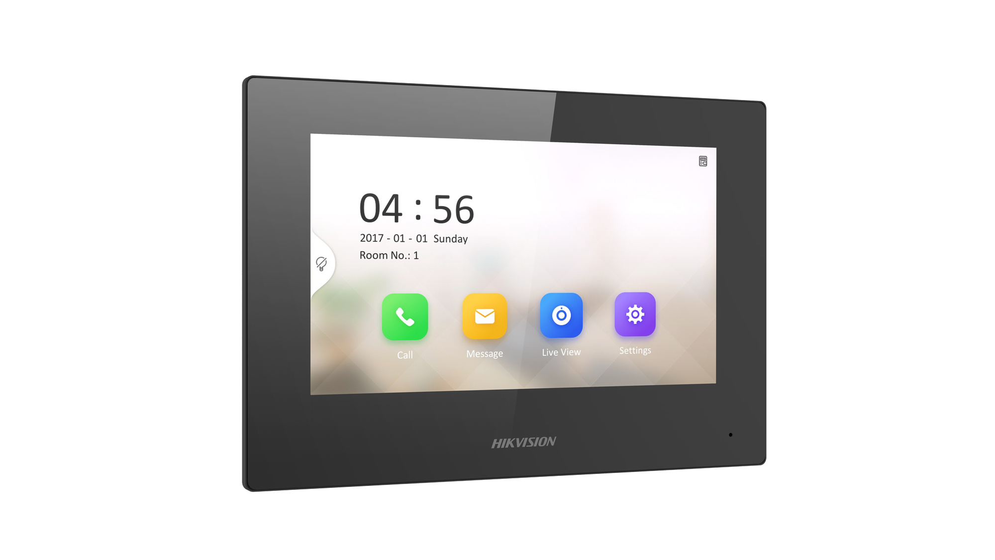 Intercom monitor DS-KH6320-LE1 7" black