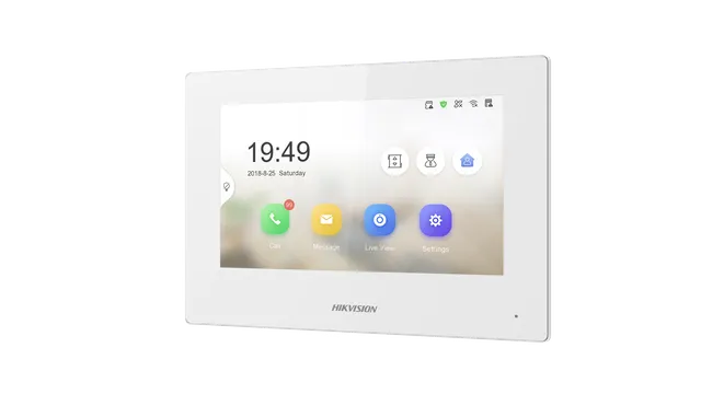 Intercom monitor DS-KH6320-LE1 7" white | cameraworld.eu Intercom monitor DS-KH6320-LE1 7" white