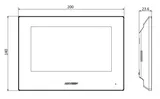 Intercom monitor DS-KH6320Y-WTE2 BV 2- wire (4/4)