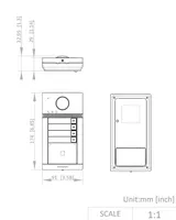 Call panel DS-KV8413-WME1 (2/2)