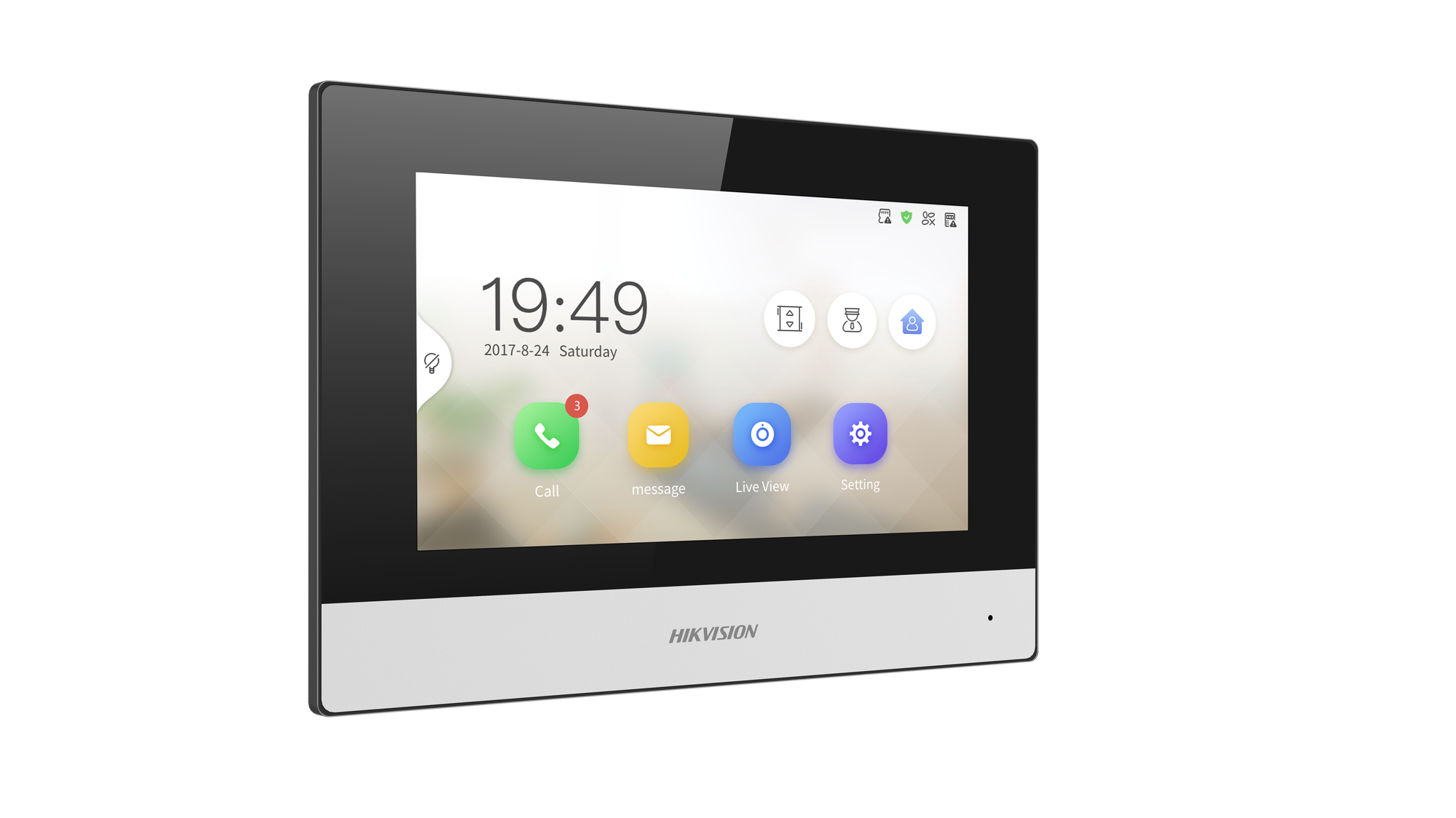 Intercom monitor DS-KH6320Y-WTE2 BV 2- wire