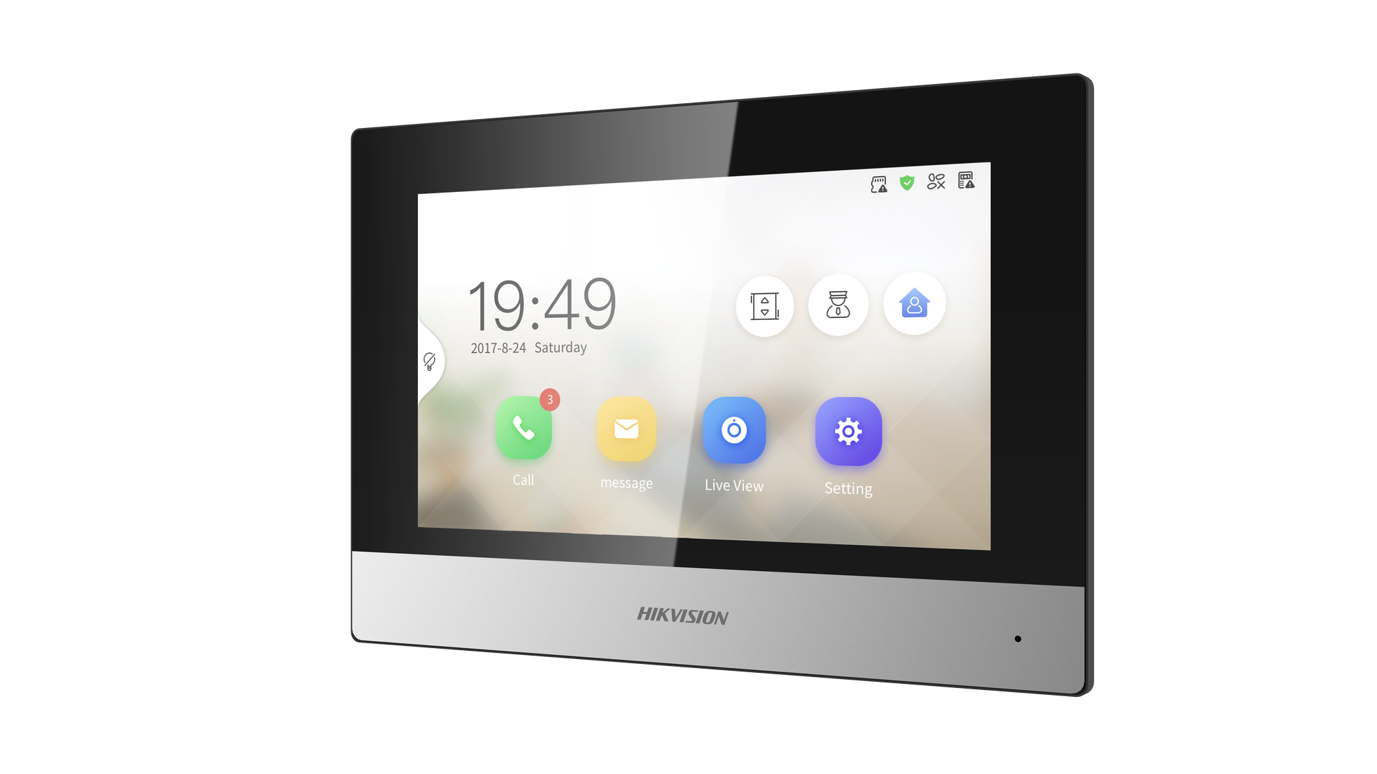 Intercom monitor DS-KH6320Y-WTE2 2- wire
