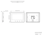 HD intercom monitor DS-KH7300EY-WTE2 72 2 -wired white (4/4)