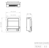 HD door station DS-KD7003EY-IME2 2 -wire aluminium (4/4)