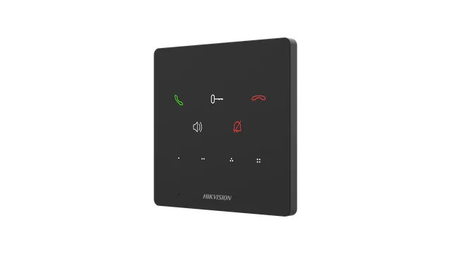 HD indoor intercom DS-KH7000EY-E2 black | cameraworld.eu HD indoor intercom DS-KH7000EY-E2 black