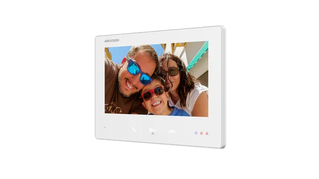 HD intercom monitor DS-KH7300EY-TE2 2 -wire white | cameraworld.eu HD intercom monitor DS-KH7300EY-TE2 2 -wire white
