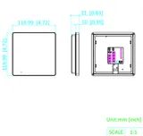 HD indoor intercom DS-KH7000EY-E2 black (4/4)