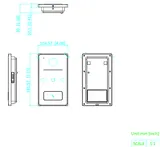 Flush-mount Intercom Panel DS-KV6133-WME1/Flush 2MP (4/4)