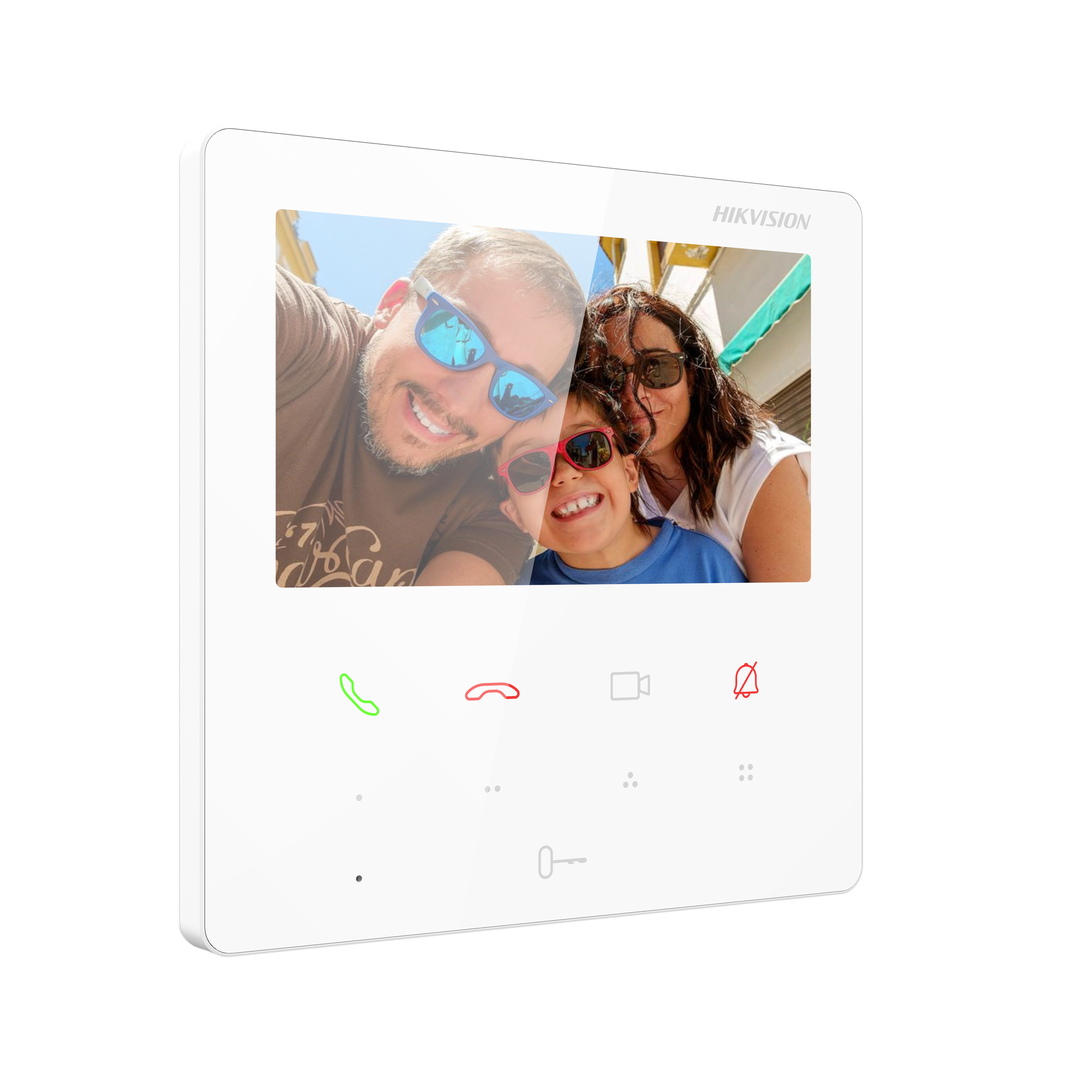 Intercom monitor DS-KH6110-WE1 KH61 4.3" touch white