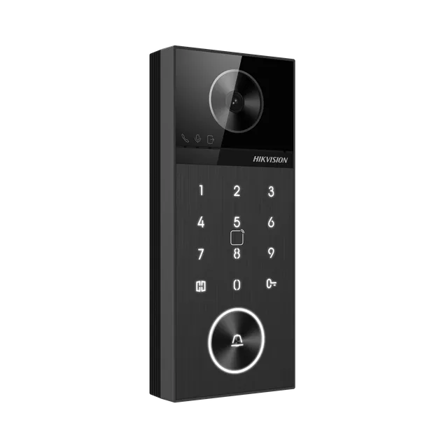 IP Entry Panel DS-KV6124-WBE1 4MP Card Reader + PIN Outdoor Black | cameraworld.eu IP Entry Panel DS-KV6124-WBE1 4MP Card Reader + PIN Outdoor Black
