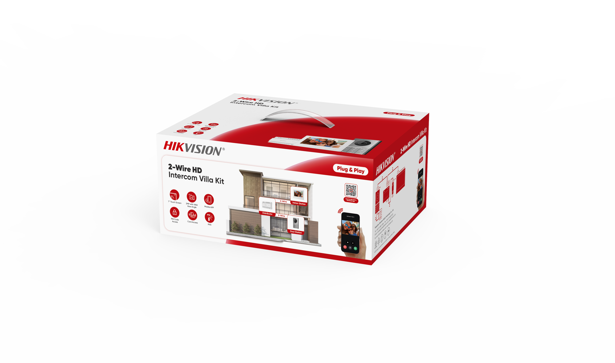 DS-KIS706EY HD Villa 2-wire IP Video Intercom Kit