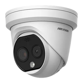 Termo- and optical Camera DS-2TD1228-7/QA Dome White