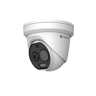 Thermal Camera HM-TD1218-3/G0/T1A optical Bi-Spectrum Dome white