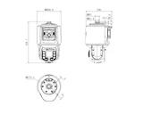 Telecamera termica HM-TX3840-25/G0/T1 384×288 PTZ 4 MP dome nera (4/4)