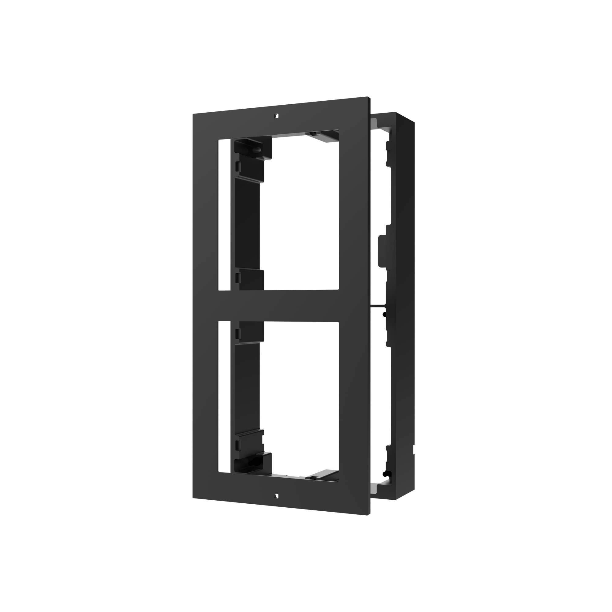 Intercom frame DS-KD-ACW2 dual surface-mounted black