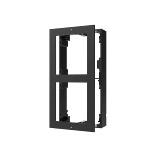 Intercom frame DS-KD-ACW2 dual surface-mounted black
