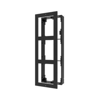 Intercom frame DS-KD-ACW3 3-gang black