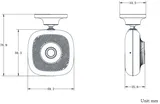 Kamera tad-dashboard AE-DC2015-B1 2MP 1080p (5/5)