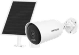 Kit de cámara IP Hikvision DS-2CFS04/4G 4 MP 2,8 mm 4G LTE Mini PT, blanca + panel solar (1/6)